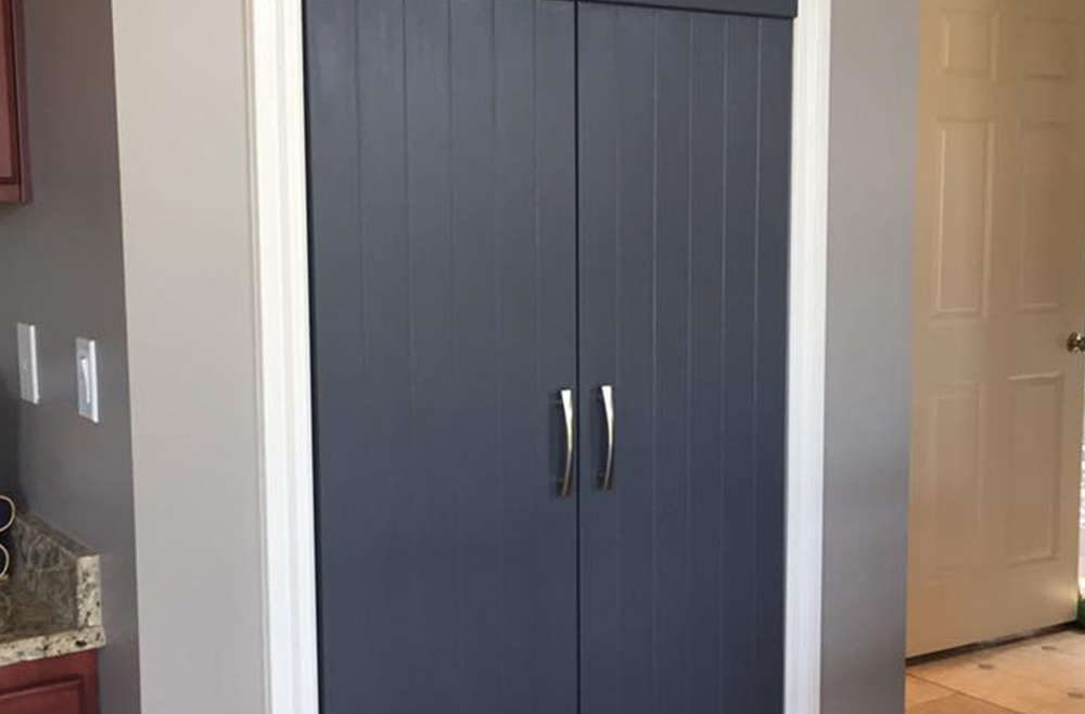 Custom Built Pantry Doors Snyder Carpentry And Remodeling